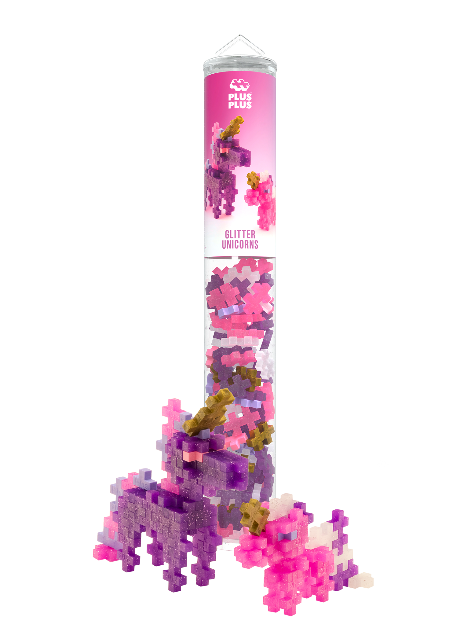 Glitter Enhörningar – 100 stk